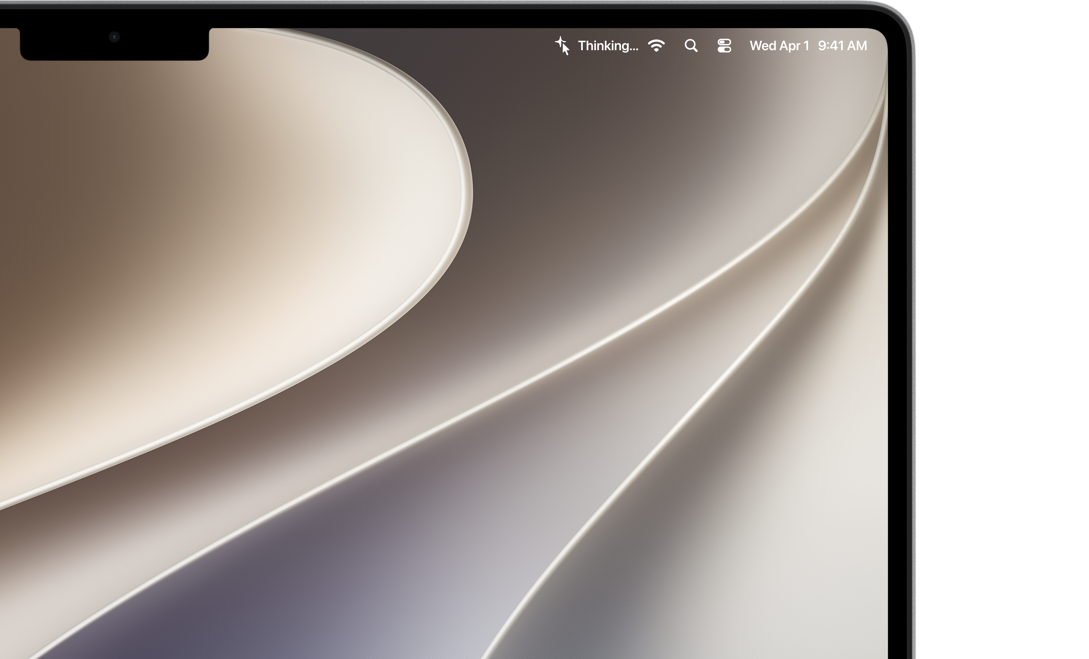Active Agent glance view in the Menu Bar