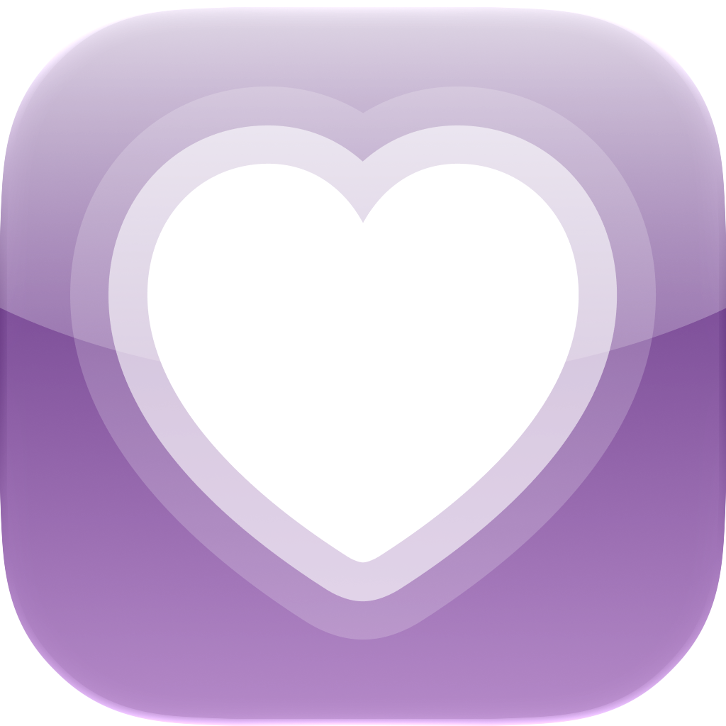 Classic Purple Health Insight app icon