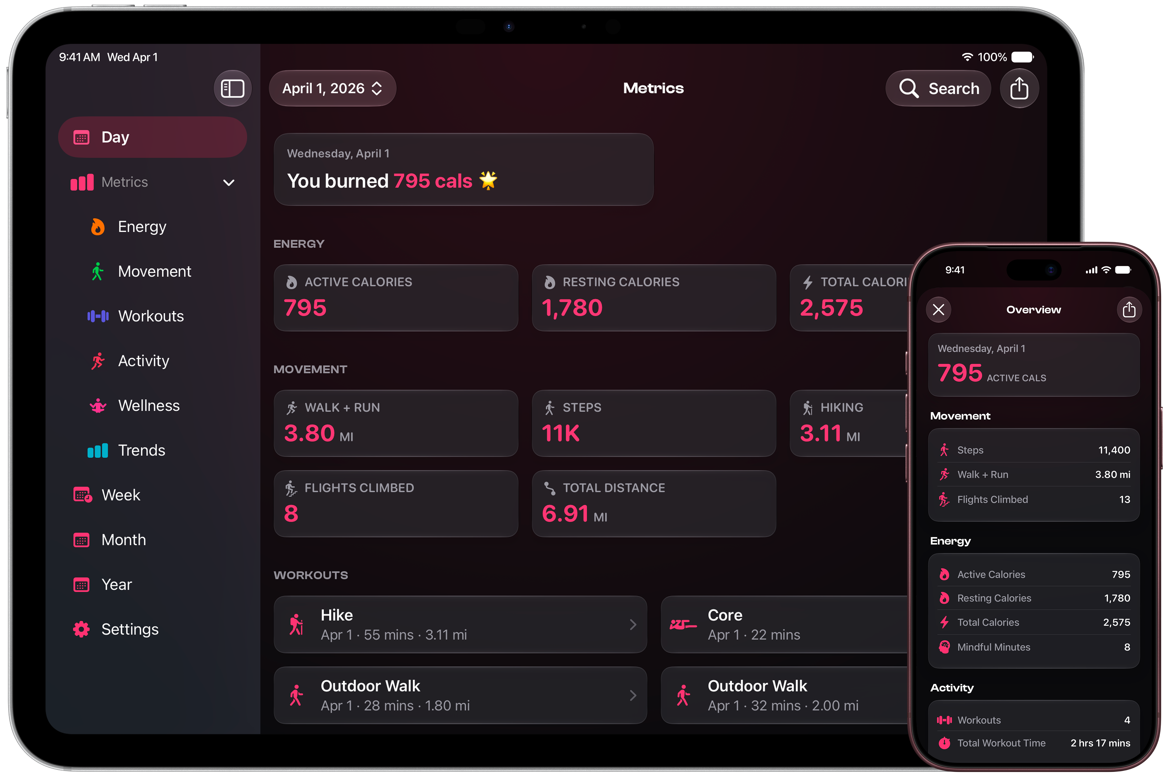 Health Insight on iPad and iPhone
